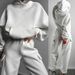 Women's Clothing autumn and winter women's clothing new fashion sports leisure sweater suit_ipsvogv.com