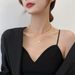 Gold-plated titanium steel design feeling love love double-layer necklace female ins niche heart-shaped simple and versatile clavicle chain_ipsvogv.com