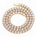 hot selling accessories spring buckle tennis chain zircon necklace hip hop jewelry full diamond men's necklace_ipsvogv.com