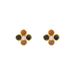 Women's Jewelry Fashion Earrings Design Colorful Tourmaline Exquisite Flowers Light Luxury Niche Fresh Sweet Fairy Forest Earrings_ipsvogv.com
