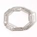 Men's Jewelry Necklace Paper Clip Buckle 10mm Hip Hop Bracelet Personality Couple Clavicle Chain Cross Border Hip Hop Jewelry_ipsvogv.com