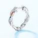 Twisted Rainbow Design Zircon Earrings For Women S925 Silver Full Inlaid With Bright Colored Zircon Earrings Light Luxury_ipsvogv.com