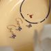 Butterfly Natural Lapis Lazuli Pearl Does Not Fade, Women's Autumn And Winter High-end Sense Niche Versatile Collarbone_ipsvogv.com
