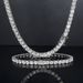 Zircon Tennis Chain Men's Necklace Niche Hip-hop Jewelry Women's Bracelet_ipsvogv.com