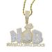 Hip Hop New NDB Letter Pendant Trendy Personality Hip Hop Men's Necklace Jewelry_ipsvogv.com