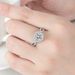 Classic Six-Prong Double Row Micro-Paved Zircon Twist Arm Full Diamond Engagement Wedding Ring_ipsvogv.com