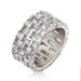 Cao Shi's New Exquisite Full Diamond Zircon Wedding Ring, Women's Fashion Ring Jewelry_ipsvogv.com