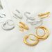 Women's Jewelry Ear Clips Exaggerated Personality Earrings Metal Electroplating Color Retention Earrings Inlaid With Zircon_ipsvogv.com