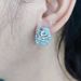 Niche Design S925 Sterling Silver Inlaid With Natural Topaz Crystal Earrings British Buckle Female Gemstone Earrings New_ipsvogv.com