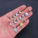 Women's Jewelry Zircon Belly Button Nail Oil Drop Belly Button Ring Piercing Jewelry_ipsvogv.com