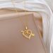 Titanium Steel 【 】 One Arrow Piercing Light Luxury Temperament Gorgeous Full Diamond Necklace Women's Versatile 【 】_ipsvogv.com