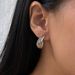 Spot Factory INS Fashionable Niche INS Retro Titanium Steel Hammer Face Tear Earrings Earrings_ipsvogv.com
