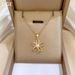 【 Titanium Steel 】 Pearl Five Petal Flower Light Luxury Temperament Gorgeous Full Diamond Necklace Women's Versatile_ipsvogv.com