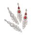 Women’s Jewelry Set Fashion Christmas Series Earrings Temperament Super Sparkling Rhinestone Long Tassel Earrings Fashion Blue Crystal Earrings_ipsvogv.com