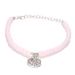 Bohemian Trendy Round Wave Yoga Hollow Pink Beaded Bracelet 1 Set_ipsvogv.com