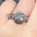 Cao Shi Ruili Magazine Floral Women's Ring New Floral Diamond Zircon Ring Fashion Women's Engagement Ring_ipsvogv.com