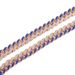 Hip Hop Niche Trendy Temperament Blue Cuban Bracelet With Diamond Inlay Men And Hiphop Gold-plated Necklace For Women_ipsvogv.com