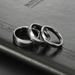Men's And Women's Smooth Tungsten Steel Rings Personalized Couples Plain Rings Wide And Narrow Version Rings Tungsten Gold Jewelry_ipsvogv.com