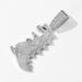 Hip Hop Alloy Dinosaur Personalized Men's Tyrannosaurus Rex Pendant, Cuban Chain Accessory_ipsvogv.com