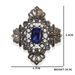 European court style blue with pearl embellishment, suit accessories, light luxury temperament, brooch chest flower_ipsvogv.com
