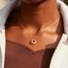 Hot Selling Pure Silver High-end Diamond Inlaid Double Ring Necklace, Light Luxury, Niche Design, Collarbone Chain,_ipsvogv.com