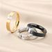 Fashion Zircon Titanium Steel Women's Korean Edition Simple Temperament Couple Ring_ipsvogv.com