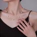 Pure Silver With 4 Different Wearing Methods, Starry Pearl Necklace, Light Luxury, High-end Feeling, Versatile_ipsvogv.com
