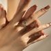 Stacked Wind, Sun, Moon, Pure Silver Female Index Finger Ring, High-end Feel, Instagram Niche Design, Couple Style Ring_ipsvogv.com