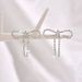 Women’s Jewelry Set Fashion Super Flash Claw Chain Full Of Diamond Bow Earrings Exaggerated Accessories Female Trendy Banquet Bridal Jewelry_ipsvogv.com