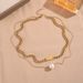 Full Body Titanium Steel Necklace For Women's Hip-hop, Foldable Autumn Winter Sweater Chain, Versatile And Fashionable_ipsvogv.com