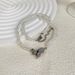 Pearl Butterfly Neck Clavicle Chain Women's Cold Style High End Design Necklace Hip Hop Y2k Subcultural Jewelry Summer_ipsvogv.com