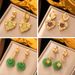 Titanium Steel Pleated Heart-shaped High-end Feel, With Fashionable Temperament, Earrings For Women_ipsvogv.com