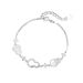 New S Pure Silver Micro Gourd Bracelet For Women, Simple And Niche, Diamond Inlaid Ins Bracelet, Ethnic Style Accessory_ipsvogv.com