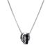 Simple Titanium Steel Pendant Men And Women Street Hip Hop Trend Personality Accessories Double Ring Necklace_ipsvogv.com