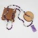 Agate Pendant 8mm Agate Stone Natural Semi Precious Stone Glass Crystal Sweater Chain Necklace Women_ipsvogv.com
