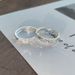 S999 Silver Sky Starry Star River Couple's Pair Light Luxury, High Grade, Sparkling Ring, Niche Design, Handmade Jewelry_ipsvogv.com