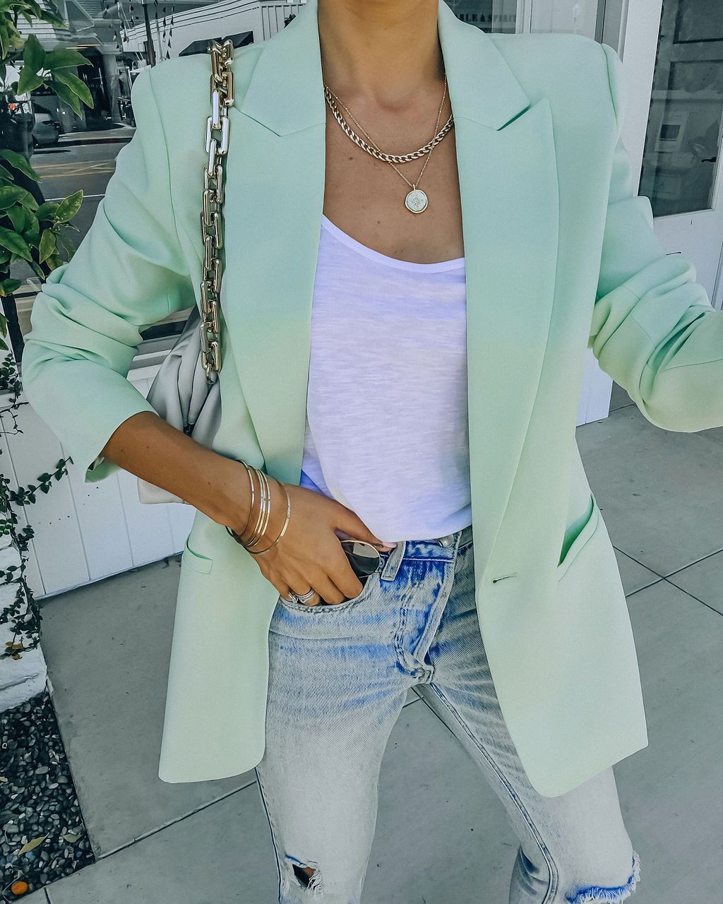 Women's clothing long sleeved small suit OL temperament professional slim top jacket_ipsvogv.com