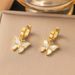 Blade Shell, Butterfly, Collarbone Chain, Waterproof And Sweat Resistant Female Bracel, Short Earrings, Gold Jewelry_ipsvogv.com