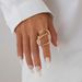 Ins Style Exaggerated Heavy Duty Smooth Open Bracelet For Women Exaggerated Retro Street Shooting Hot Selling Hand Jewelry_ipsvogv.com