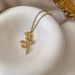 Rose Necklace Made Titanium Steel That Does Not Fade, Designed For Women's Light Luxury And Niche, With A Sense Of_ipsvogv.com