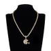 Personalized football helmet pendant niche hip hop street design tennis chain accessories_ipsvogv.com