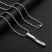 Internet celebrity spiral necklace men's trend ins simple personality hip hop men's pendant boys pendant titanium steel cool jewelry_ipsvogv.com