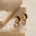 Ear clips inlaid with zircon four color temperament ear bone clips without ear holes copper plated K real gold C shaped light luxury style earrings_ipsvogv.com