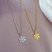 Body 【 Full Titanium Steel 】 Snowflake Fluttering In A Minimalist Wind Furnace, Real Gold Necklace For Women, Ins Mesh 【 】 Furnace, Women,_ipsvogv.com
