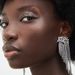 Fashionable small fresh tassel pendant sweet girl street shooting temperament versatile rhinestone jewelry earrings_ipsvogv.com