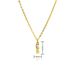 DIY Lollipop Crown Pendant Necklace - Micro Inlaid Zirconia Drawing Board Charm, Copper Plated Jewelry Making Kit For Craft Lovers_ipsvogv.com