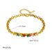 European And American Cross-border Niche Design Fashion Advanced Retro Color Long Transparent Dia-studded Chain Jewelry_ipsvogv.com