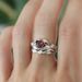 New Creative Fat Triangle Zircon Pair Women's Wedding Ring_ipsvogv.com