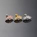 Unisex hot style zircon micro inlaid ear bone studs for women stainless steel threaded ball ear studs cartilage piercing earrings_ipsvogv.com