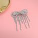 Fashion all match hairpin tassel bow rhinestone side clip girl hairpin hair ornament headdress_ipsvogv.com
